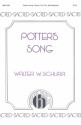 Walter W. Schurr, Potter's Song SATTB, Keyboard Chorpartitur