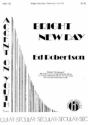 Edwin Robertson, Bright New Day SATB and Keyboard Chorpartitur