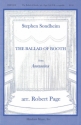 Steven Sondheim, The Ballad Of Booth SATB and Keyboard Chorpartitur