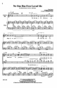 Steven Sondheim, No One Has Ever Loved Me SATB, Piano Chorpartitur