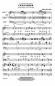 John Alexander, Our Father SATB and Organ Chorpartitur