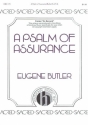 Eugene Butler, A Psalm Of Assurance SATB and Keyboard Chorpartitur