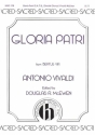 Antonio Vivaldi, Gloria Patri SATB - Double, Keyboard Chorpartitur