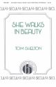 Tom Shelton, She Walks In Beauty 2-Part, SA, Piano Chorpartitur