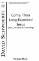 Johann Sebastian Bach, Come, Thou Long Expected Jesus TTBB, Piano Chorpartitur