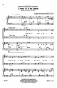 Valerie J. Crescenz, Come To The Table SATB, Piano Chorpartitur