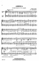 Samuel A. Ward, America SATB a Cappella Chorpartitur