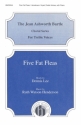 Ruth Watson Henderson, Five Fat Fleas SIX-Part Treble, Piano Chorpartitur