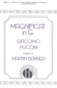 Giacomo Puccini, Magnificat In G SATB and Keyboard Chorpartitur