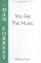 Dan Forrest, You Are The Music SSAATB and Soprano Solo, Piano and F Horn Chorpartitur