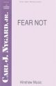 Carl Nygard, Fear Not SATB, Piano Chorpartitur