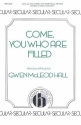 Gwen Mcleod Hall, Come, You Who Are Filled SATB, Piano and Oboe Chorpartitur