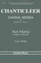 Ave Maria (Angelus Domini) for 2  female choirs (SSA/SSAA) a cappella choral score