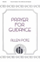 Allen Pote, Prayer For Guidance SAB and Keyboard Chorpartitur