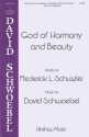 David Schwoebel, God Of Harmony And Beauty SATB Chorpartitur