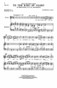 Katherine K. Davis, To The King Of Glory SATB and Keyboard Chorpartitur