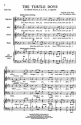 The Turtle Dove SATB a Cappella Chorpartitur