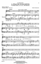 Edwin Penhorwood, A Psalm Folksong SATB and Keyboard Chorpartitur