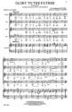 Giovanni Battista Pergolesi, Glory To The Father SATB and Keyboard Chorpartitur