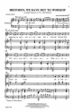 David Schwoebel, Brethren, We Have Met To Worship SATB and Keyboard Chorpartitur