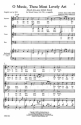 Johann Jeep, O Music, Thou Most Lovely Art SATB a Cappella Chorpartitur