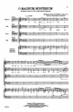 Toms Luis de Victoria, O Magnum Mysterium SATB and Keyboard Chorpartitur