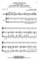 William Howard Doane, To God Be The Glory SATB and Organ Chorpartitur