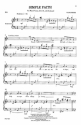 Hank Beebe, Simple Faith SATB and Keyboard Chorpartitur