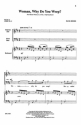 Hank Beebe, Woman, Why Do You Weep? SATB and Keyboard Chorpartitur