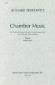 L Berkowitz, Chamber Music For 3 Part Chorus Of Womens Voices Solo S + 3 Chorus Of Womens Voices, Violin and Viola Chorpartitur