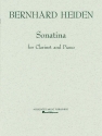 Bernhard Heiden, Sonatina Klarinette und Klavier Buch