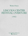 Walter Piston, Lincoln Center Festival Overture (1962) Orchestra Partitur