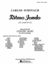 Carlos Surinach, Ritmo Jondo Concert Band Partitur