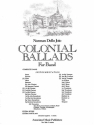 N Dello Joio, Colonial Ballads Concert Band Partitur