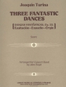 Joaqun Turina, 3 Fantastic Dances, Op. 22 Concert Band Partitur + Stimmen