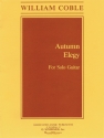 William Coble, Autumn Elegy Gitarre Buch