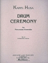 Karel Husa, Drum Ceremony Percussionensemble Partitur + Stimmen