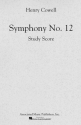 Henry Cowell, Symphony No. 12 Orchestra Partitur