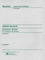 Darius Milhaud, Concertino D'Hiver Op.327 Trombone and Orchestra Partitur