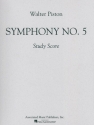 Walter Piston, Symphony No. 5 Orchestra Partitur