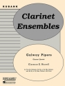 Galway Pipers for Bb clarinet quartet score and parts