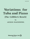 Arthur R. Frackenpohl, Variations for Tuba (The Cobbler's Bench) Tuba und Klavier Buch