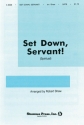 Set Down, Servant! SATB Chorpartitur