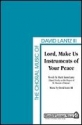 David Lantz III_Marti Lunn Lantz, Lord, Make Us Instruments of Your Pe SATB and Flute Chorpartitur