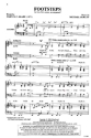 M. Slade, Footsteps SATB Chorpartitur