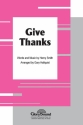 G. Hallquist_H. Smith, Give Thanks SATB Chorpartitur