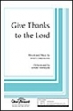 Patti Drennan, Give Thanks to the Lord SATB Chorpartitur