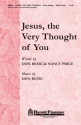 Jesus, the Very Thought of You SATB Chorpartitur