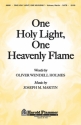 Joseph M. Martin, One Holy Light, One Heavenly Flame SATB Chorpartitur