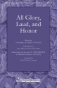 Melchior Teschner, All Glory Laud and Honor SATB and organ and handbells Chorpartitur